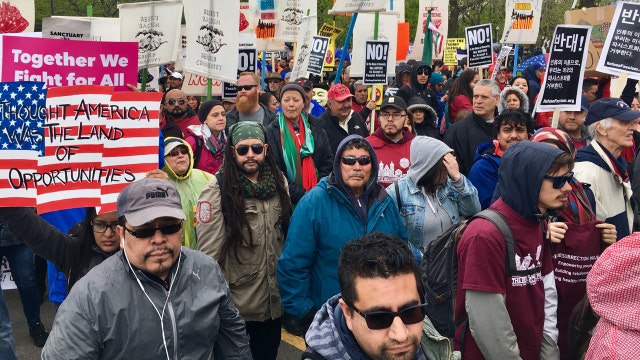 May Day protest in Chicago